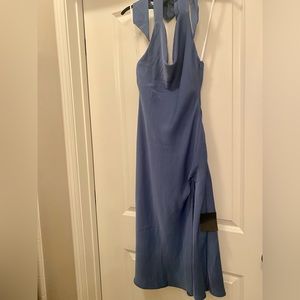 LULUS. SIZE SMALL. HALTER MIDI DRESS.